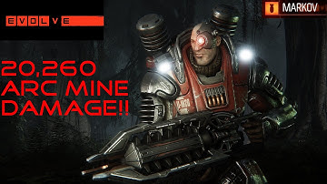 Evolve Closed Beta [PC] - 20k mine damage & 12 min Wraith face-off!