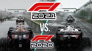 F1 2021 vs. F1 2020 PC 4K Ultra Graphics Comparison