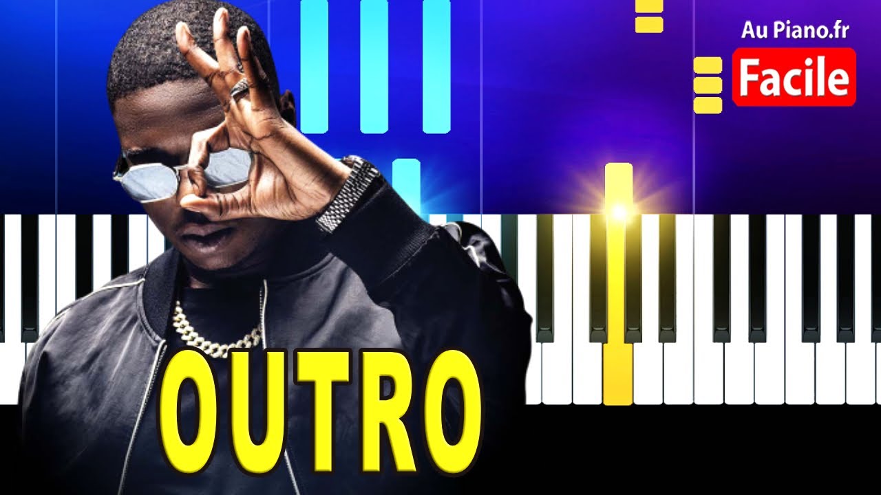 Ninho Outro - Piano Cover Tutorial Instru Rap (Au Piano.fr)