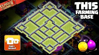 New Best Town Hall 15 (th15) Farming Base Layout – Best Resource Protection Layout for Maximum Loot!