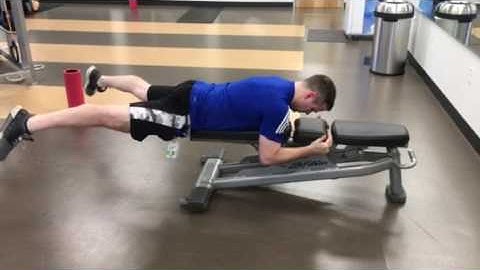 Modified Reverse Hyper -Straddle (Bench)