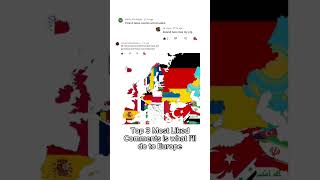 Top 3 Most Liked Comments is what I'll do to Europe Day 3 || #shorts #europe