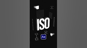 Create 3D Isometric Motion Graphics in After Effects #tutorial