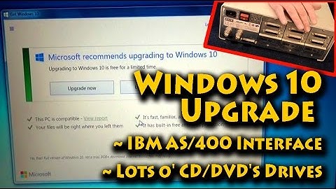 Windows 10 Upgrade  - IBM AS/400 Interface - Lots o