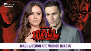Maul and Devon Are Mirror Images Sam Witwer Gideon Adlon Explain Exactly Why