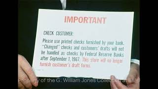 The Federal Reserve Announces New Rules On Check Routing Numbers - January 1967