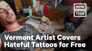 Tattoo Parlor Covers Up Hateful Ink for Free | NowThis
