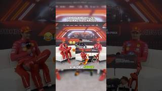 Celebrity Lando Norris distracting Carlos Sainz 😂🧡 #trending #formula1 #landonorris #carlossainz #f1 Wealth