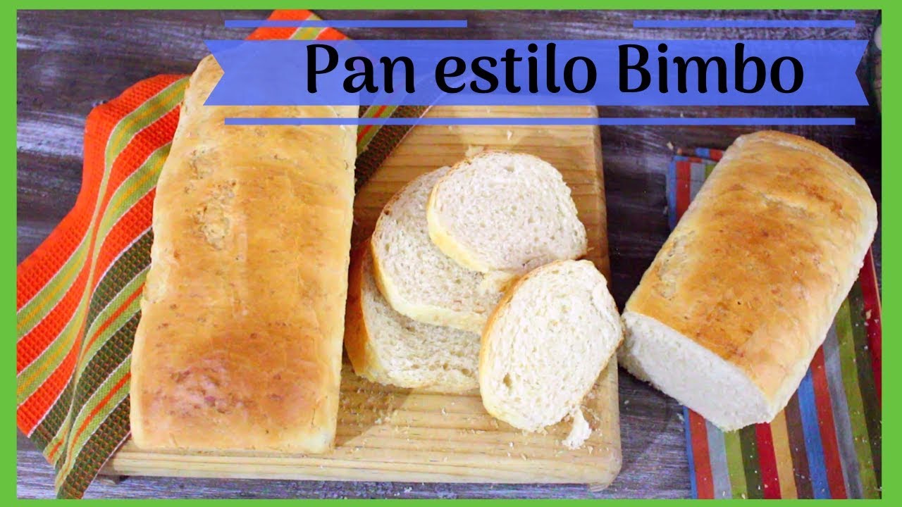 Arriba 50+ imagen receta pan de caja tipo bimbo