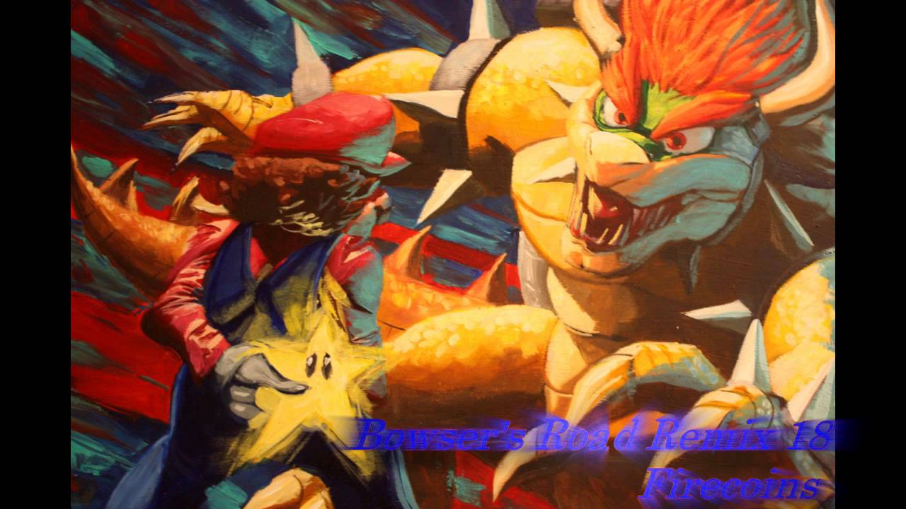 Bowser's Road Remix 18: Firecoins