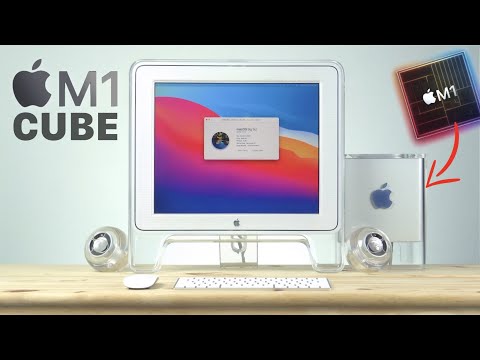 M1 Chip in a 20 year old G4 Cube