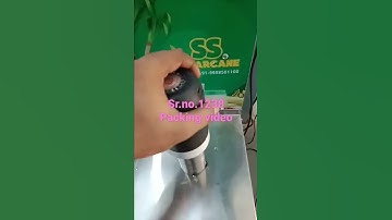 Sugarcane floor model machine packing video serial number 1238