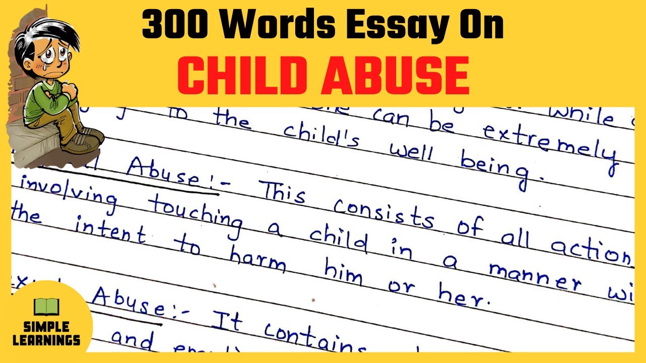 child abuse essay in english