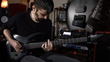 Solar Guitars A1.6FBB-29 - Double Drop D demo