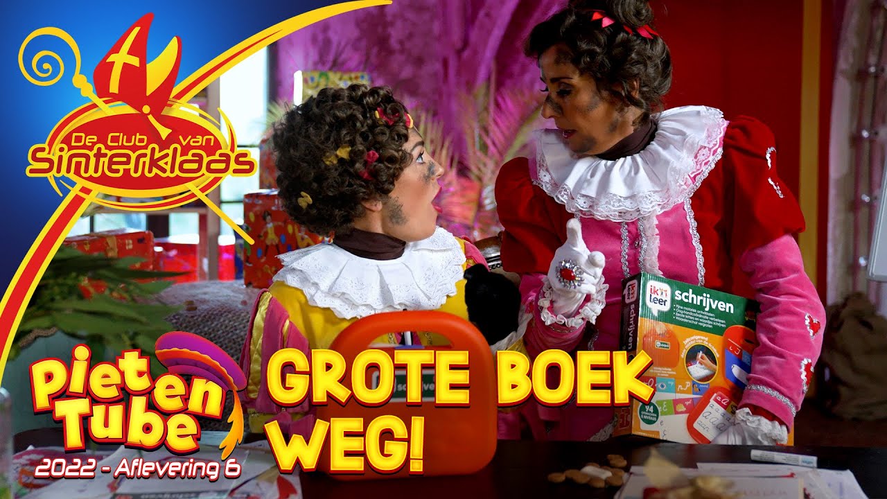 GROTE BOEK IS WEG! • PIETENTUBE #6 (2022) • De Club van Sinterklaas