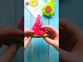 DIY Paper Watermelon Squishy 🍉💖 #shorts#diy #squishy#papercraft #viral