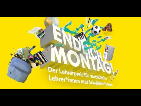 Preisverleihung "Deutscher Lehrerpreis - Unterricht innovativ 2020"