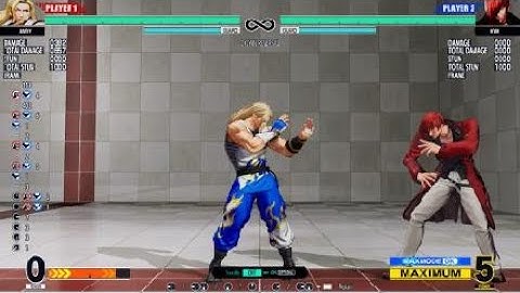 KOFXV Andy Corner Punish