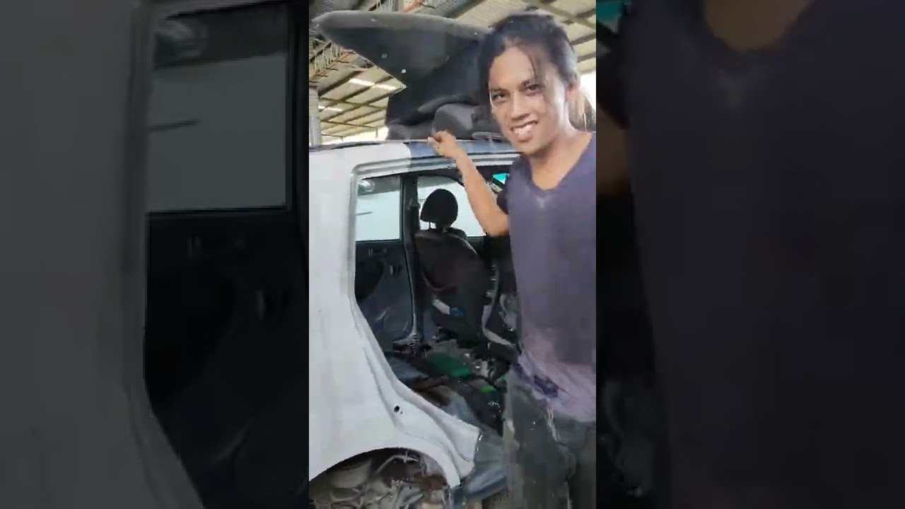 rear crash auto body repair YouTube