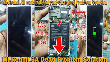 Mi Redmi 6A Dead Problem Solution Charging Fault#vikastech#mobilerepairing#chargingsolution#mobile