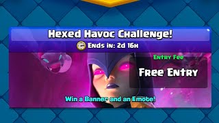 Hexed Havoc Challenge | Best Decks with Super Witch | Clash Royale