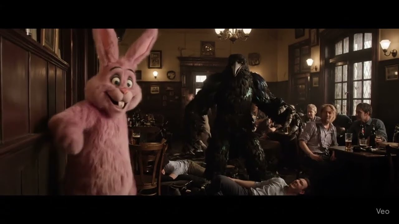 PinkCraftBunny and a couple of Ravens