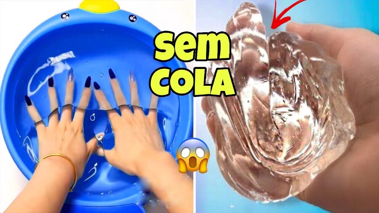 Como Fazer Slime Muito Fácil Com 2 Ingredientes