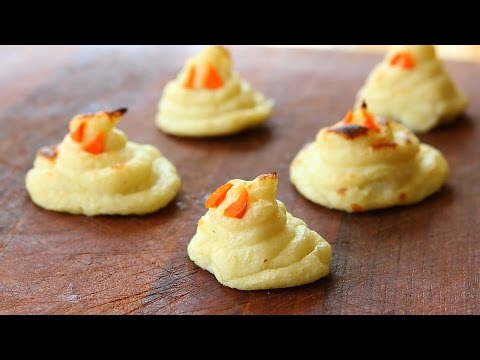Potato And Cauliflower Puree Ghosts Recipe