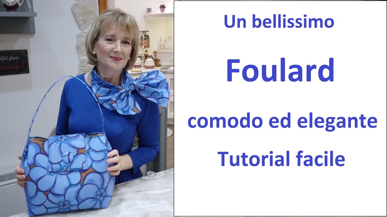 Bellissimo Foulard comodo ed elegante Tutorial facile 