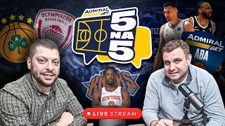 AdmiralBet #5na5 LIVE (S01E34): Titula za Dubai, kraj košmarne sezone Partizana! Knicks in five?!
