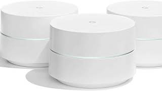 Overview: Google WiFi system, 3-Pack - Router Replacement for Whole Home Coverage (NLS-1304-25),...