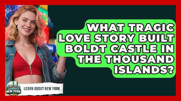 What Tragic Love Story Built Boldt Castle In The Thousand Islands? - Learn About New York