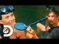 Tyler Teaches Parker How To Dive For Gold In Australia | Gold Rush: Parker's Trail