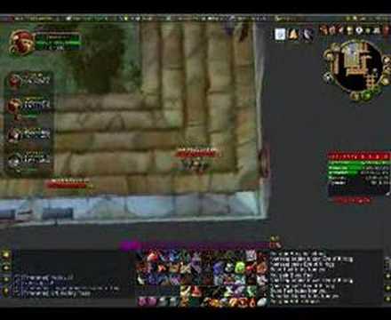 WoW - Scarlet Monastery Roofing ( wall climbing)