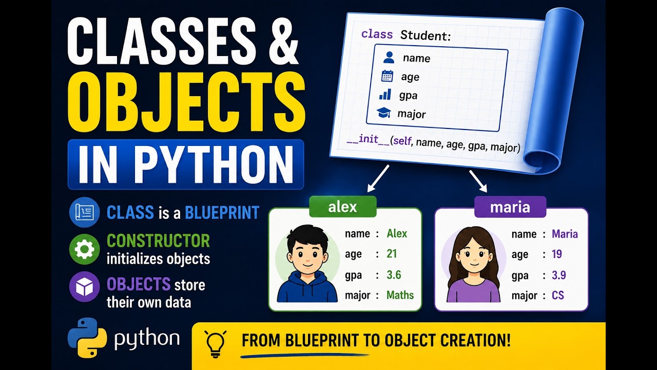 Introduction to Classes and Objects in Python | - YouTube