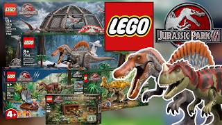 These LEGO Jurassic Park 3 sets NEED to happen! 🦖