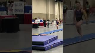 Madeleine Meece Layout Yurchenko Vault Level 9 Westerns