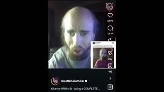 Cyraxx Chance Wilkins doing damage control 😆 LibsOfTikTok features him again 😆 Chance Wilkins
