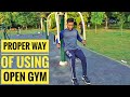 Proper Way Of Using OPEN GYM! image