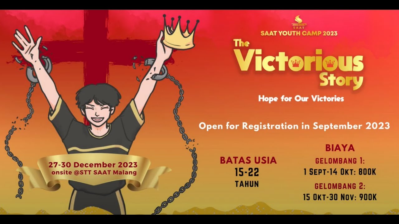 Teaser SAAT Youth Camp 2023 - YouTube