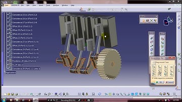 ENGINE ASSEMBLY IN CATIA V5 | COMPLETE TUTORIAL