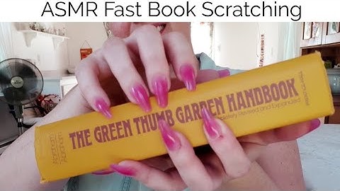 ASMR Fast Book Scratching (No Talking After Intro)Requested
