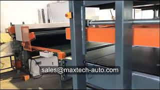 Semi-auto mattress compressing machine & fixed diameter roll packing machine