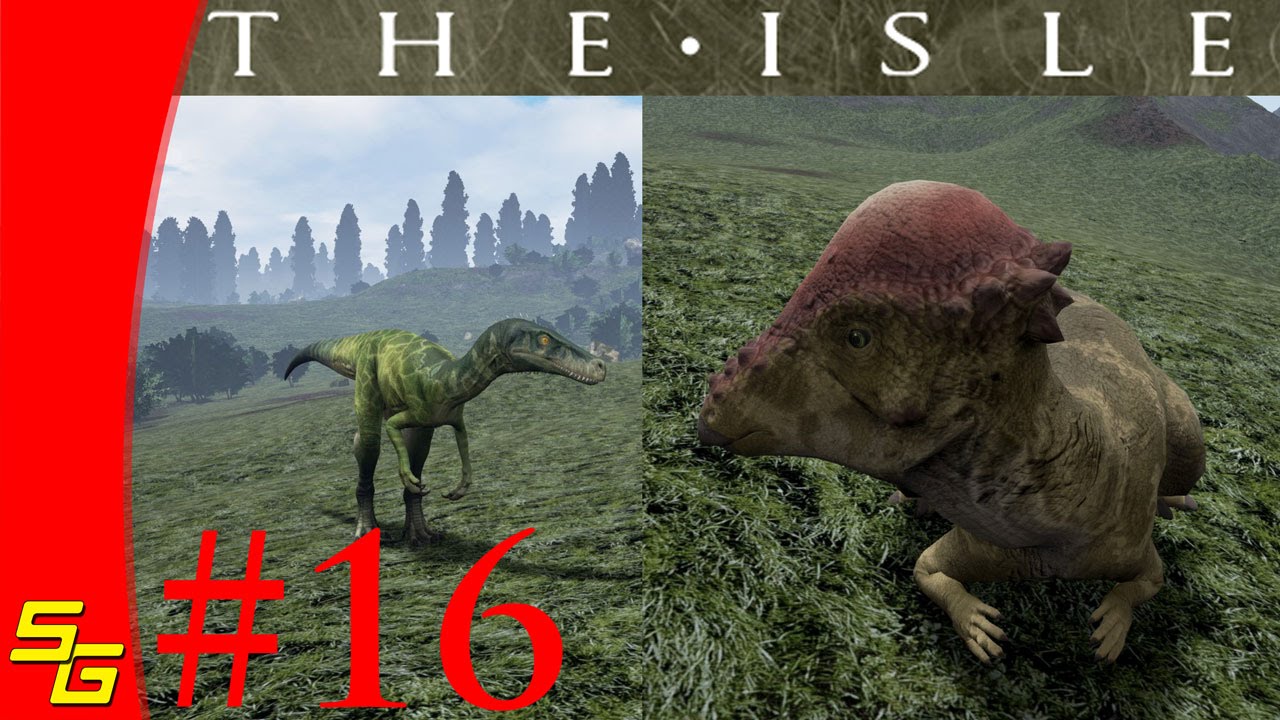The Isle #16 | Pre-Alpha Gameplay | Big update | Pachycephalosaurus & Herrerasaurus