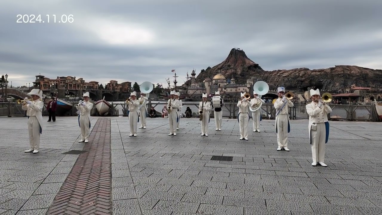 おさんぽディズニー　東京ディズニーシー　マリタイムバンド20241106