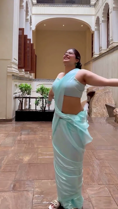 The Rare Occasions I enjoy being in the Rain 🌧 #love #saree #rain #dance #like #shorts #shorts