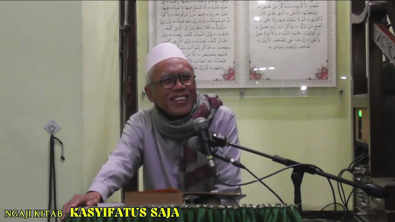 Ngaji Kitab Fiqih KASYIFATUS SAJA Bab PUASA [Lanjutan ke-2]