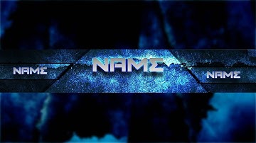 How to Make a Professional YouTube Banner in Photoshop! Channel Art Tutorial (2016/2017)