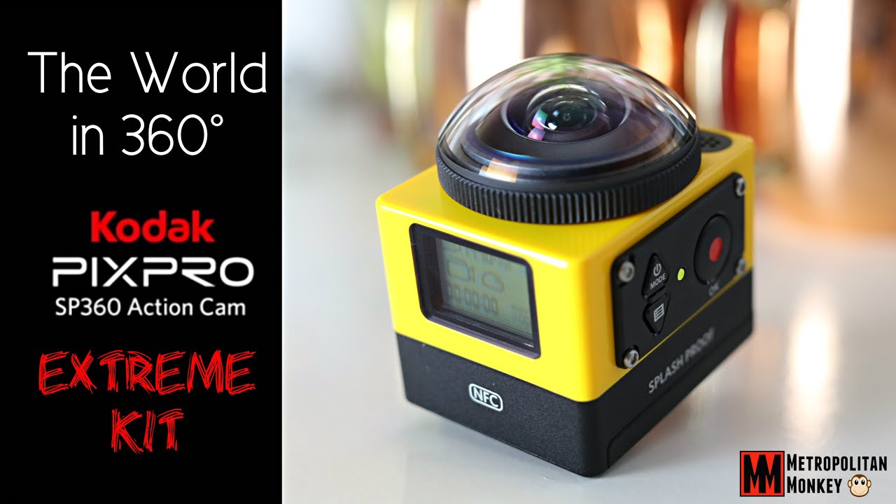 Kodak PIXPRO SP360 Action Camera [Extreme Kit] - Unboxing & Hands-On