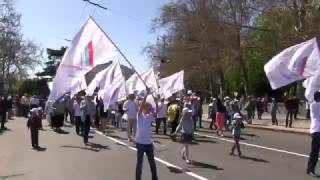 РО ОНФ Севастополя на первомайском шествии